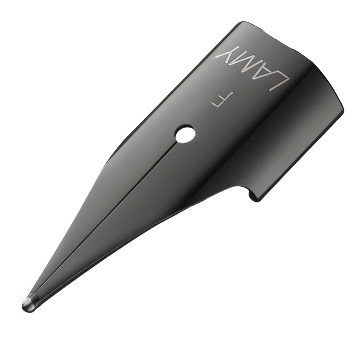 Black steel fountain pen nib for a guide to nib sizes and grinds